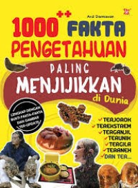 Image of 1000++ fakta pengetahuan paling menjijikkan di dunia
