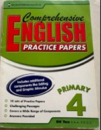 Image of Comprehensive English Practice Papers Primary 4