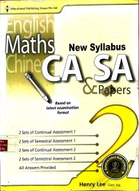 Image of Maths New Syllabus CA, SA & Papers