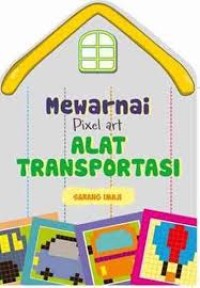 Image of Mewarnai Pixel Art Alat Transportasi
