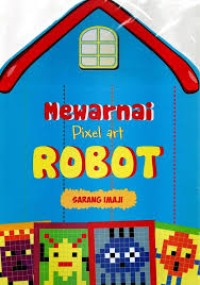 Image of Mewarnai Pixel Art Robot