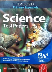 Image of Oxford Primary Essentials Science Test Papers P3 & 4 — Book B
