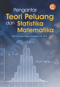 Image of Pengantar Teori Peluang dan Statistika Matematika