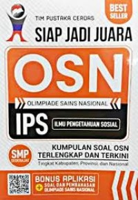 Image of Siap Juara OSN IPS Ilmu Pengetahuan Sosial  SMP